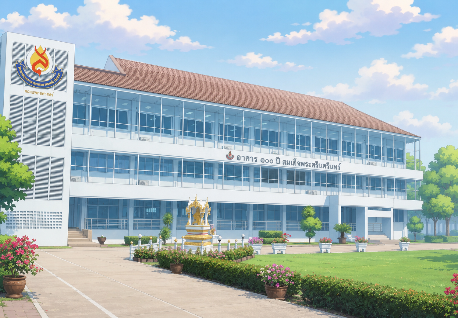 อาคารวิทยาลัยพยาบาลบรมราชชนนี ชัยนาท